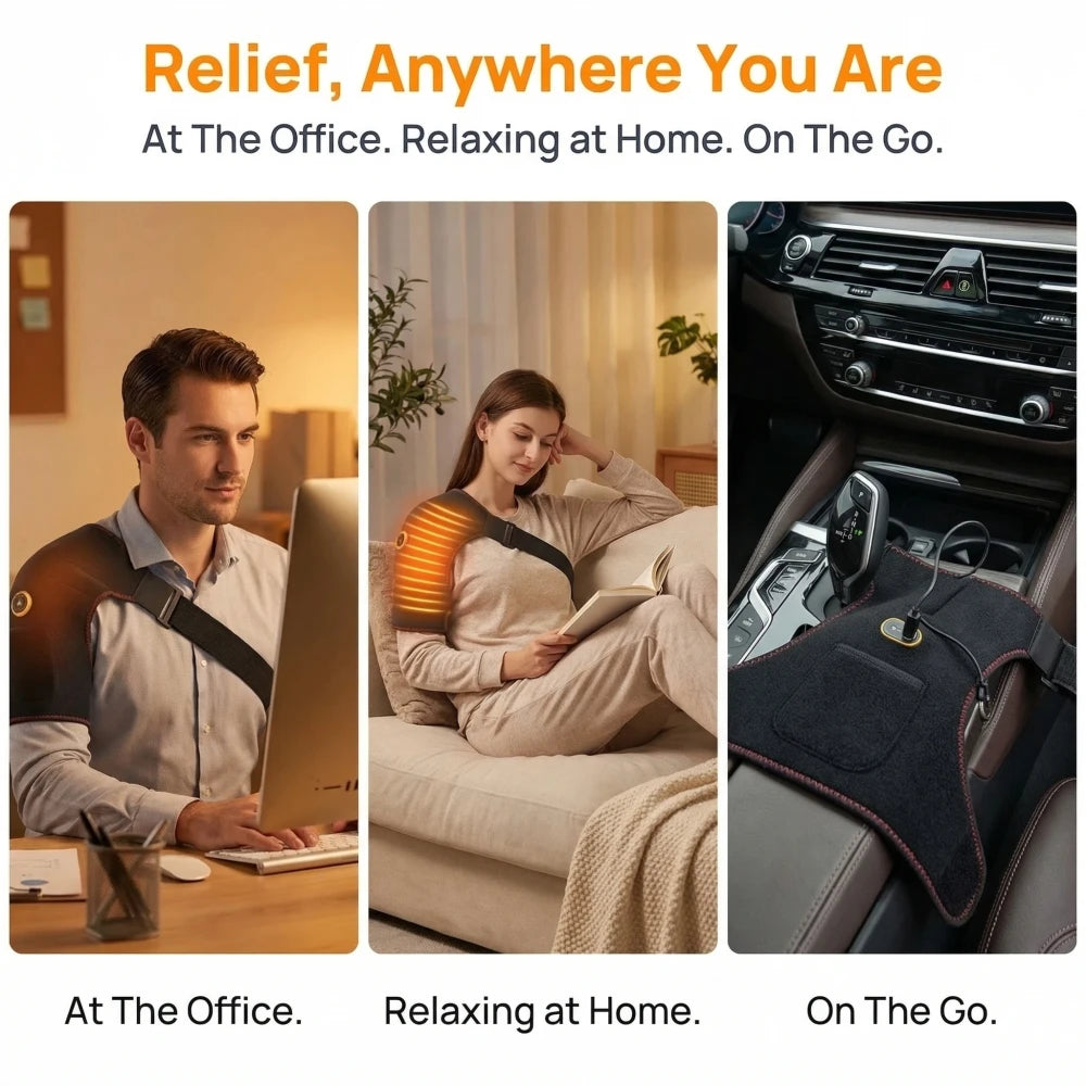 Electric Heating Shoulder Massager Wrap