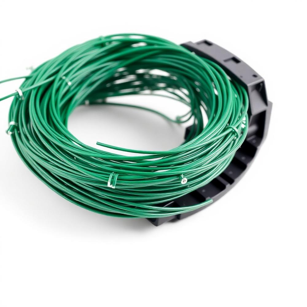 Boundary wire coil