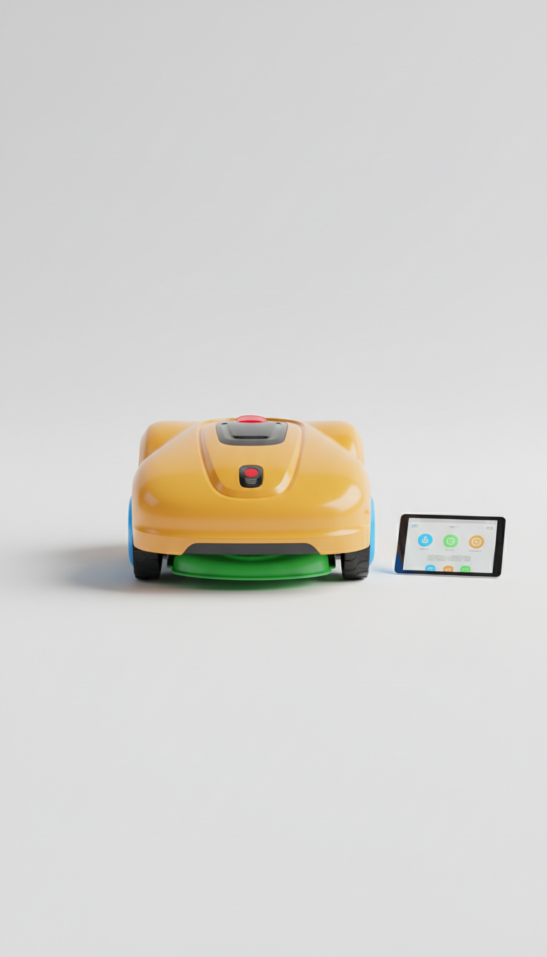 Large Lawn Robot Mower With Extended Runtime